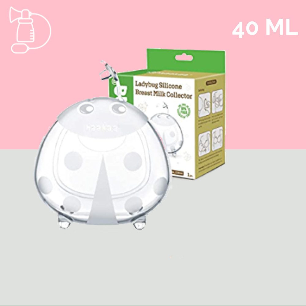 Haakaa - Ladybug - Siliconen moedermelk opvanger - 40 ml