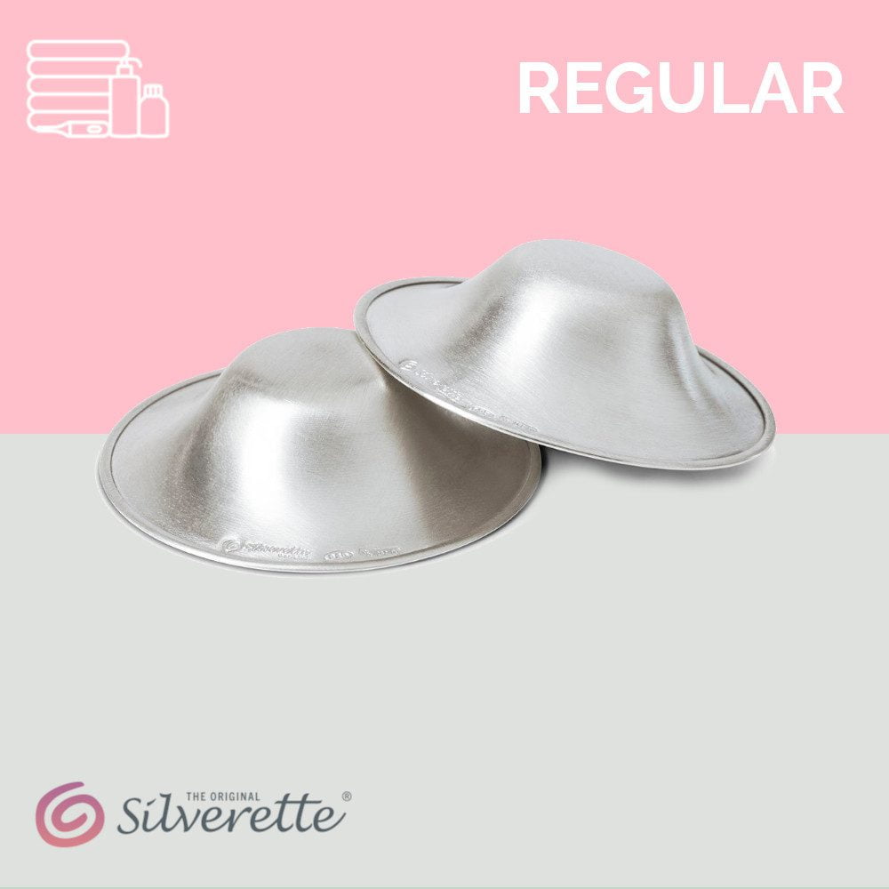 Silverette® tepelkapjes | REGULAR | Originele zilveren tepelhoedjes | Klinisch getest | 925 Zilver met prijs